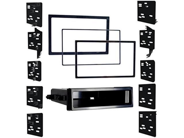 Metra - Dash Kit for Select 1984-2004 Toyota DIN DDIN - Black - image 6