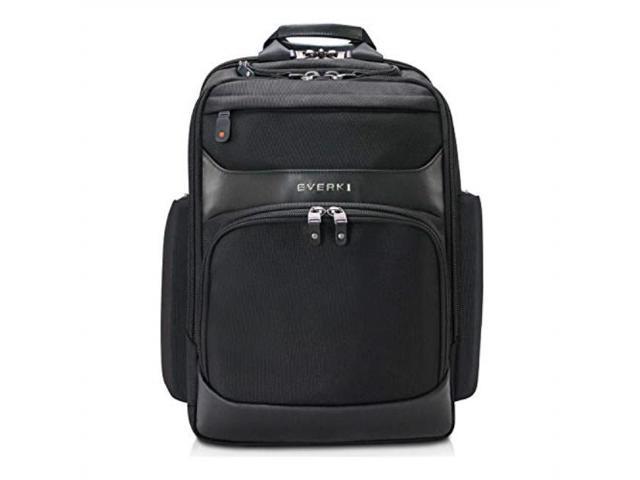 Everki Onyx Premium Travel Friendly Laptop Backpack 15.6 inch Black Bags and Sleeves