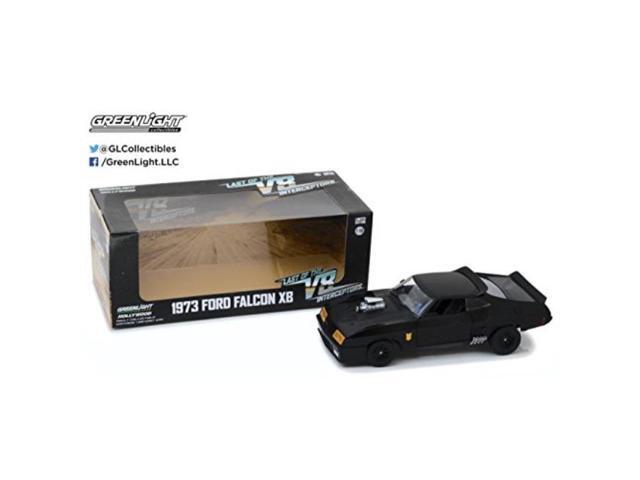 1973 Ford Falcon XB Black 'Last of the V8 Interceptors' (1979) Movie 1/18 Diecast Model Car by Greenlight