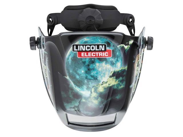 LINCOLN ELECTRIC K4158-4 Welding Helmet, Zombie Graphic, Black/Blue