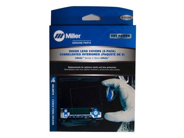 MILLER ELECTRIC 271319 Inside Lens Cover, Polycarbonate, 4-3/4 in x 3-1/4 in,