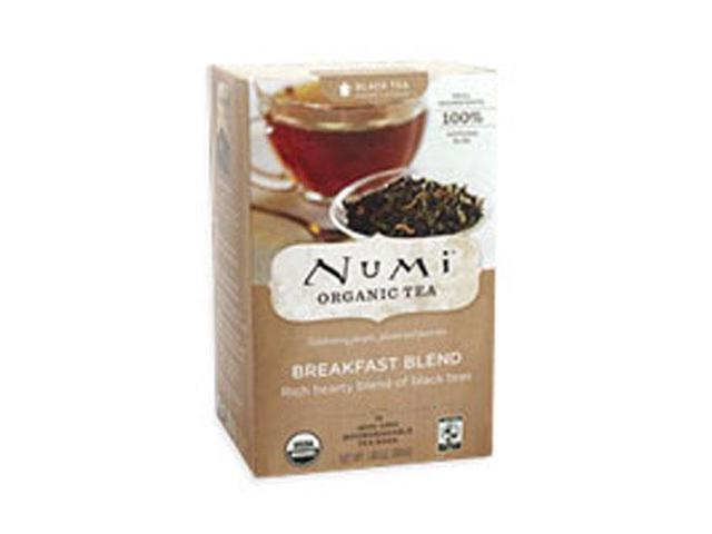 Numi Organic Teas and Teasans 1.4oz Breakfast Blend 18/Box 10220