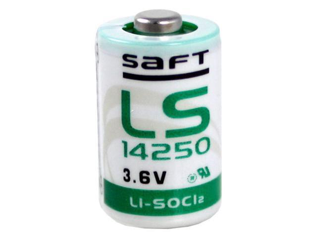 Saft LS14250 (ER14250) 3.6V 1/2 AA 1200mAh Lithium Battery