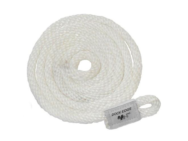 Dock Edge Fender Line - White Fender Line