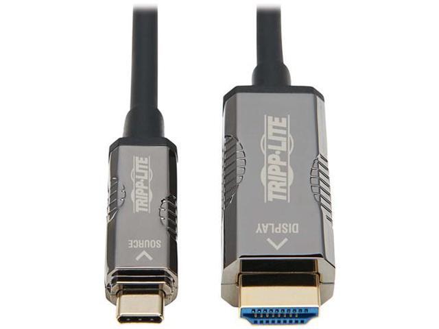 Tripp Lite High-speed Usb-c To Hdmi Fiber Active Optical Cable (aoc) - Uhd 4k 60 Hz Hdr Cl3 Rated Black 10 M - Adapter Cable - Usb-c Male To Hdmi Male - 33 Ft - Black - 4k Support Active Optical - image 12