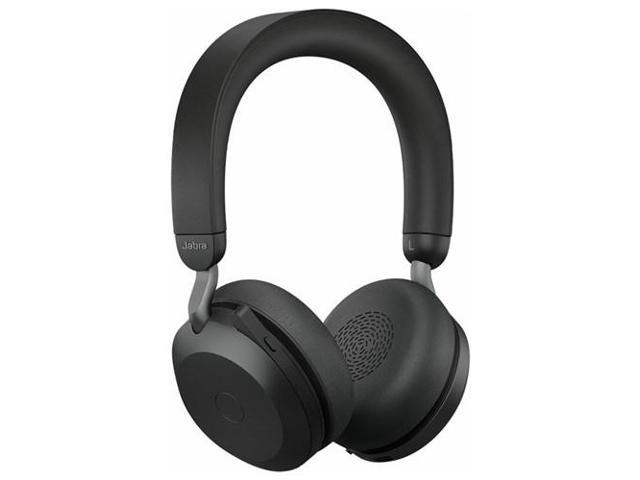 Jabra Evolve2 75 UC with Charging Stand-Black-USB-C-27599-989-889 Evolve2 75 UC Stereo with Charging Stand