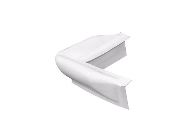 Dock Edge Corner Dockguard - White Corner Dockguard