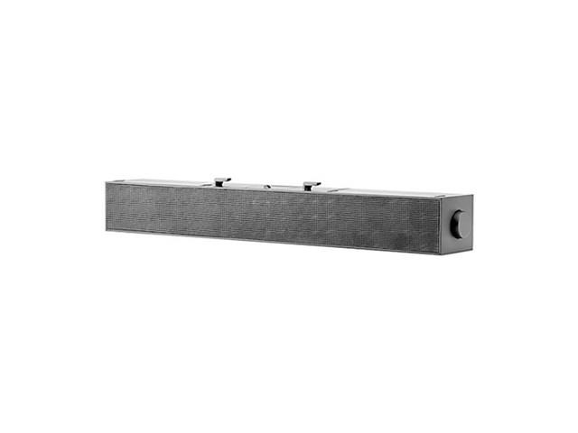 HP S100 - Sound bar - For Monitor - 2.5 Watt - Black S100 Sound Bar
