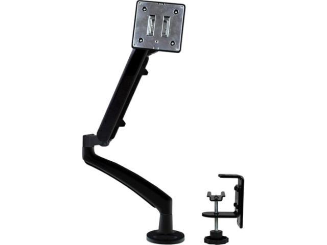 StarTech ARMSLIM Single Monitor Arm - Slim Profile - Supports Monitors up to 26' - Adjustable Computer Monitor Stand - VESA Stand