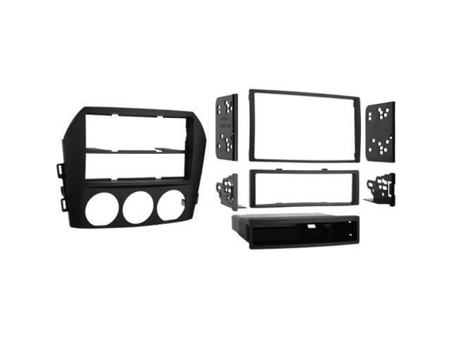 Metra - Dash Kit for Select 2006-2008 Mazda Miata DIN DDIN - Black - image 3