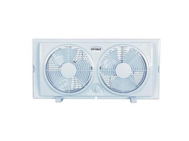 Optimus F-5280 7' Twin 2-Speed Window Fan