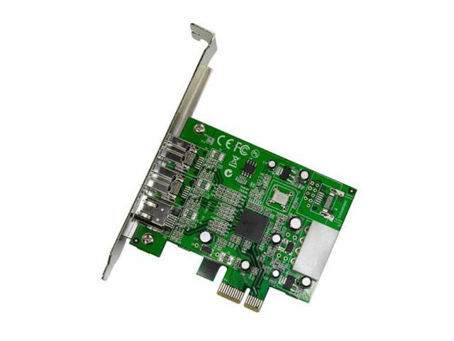 StarTech. com 2 Port FireWire 800 + 1 Port FireWire 400 PCI Express Card Model PEX1394B3