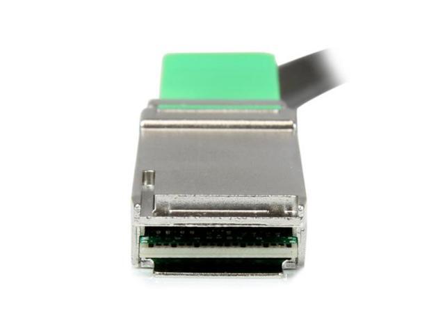 StarTech. com QSFPMM2M MSA Compliant QSFP+ Direct-Attach Twinax Cable - 2 m (6.6 ft) - 40 GbE