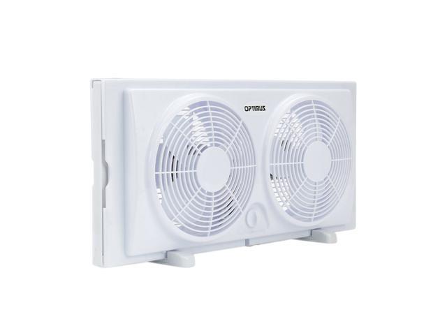 Optimus F-5280 7' Twin 2-Speed Window Fan