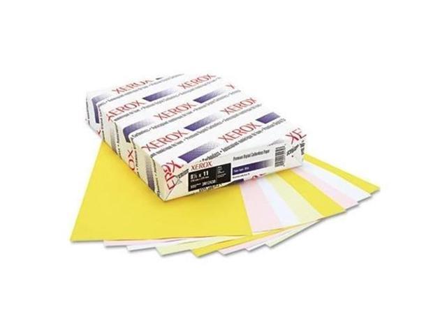 Xerox Bold Digital Carbonless Paper 8 1/2 x11 White/Canary/Pink/Gldrod 5 000