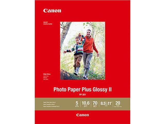 Canon PP-301 Photo Paper Plus Glossy II (8.5 x 11", 20 Sheets) - image 3