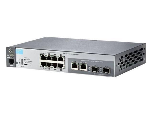 HPE Aruba 2530-8 - switch - 8 ports - managed - rack-mountable Network Switches