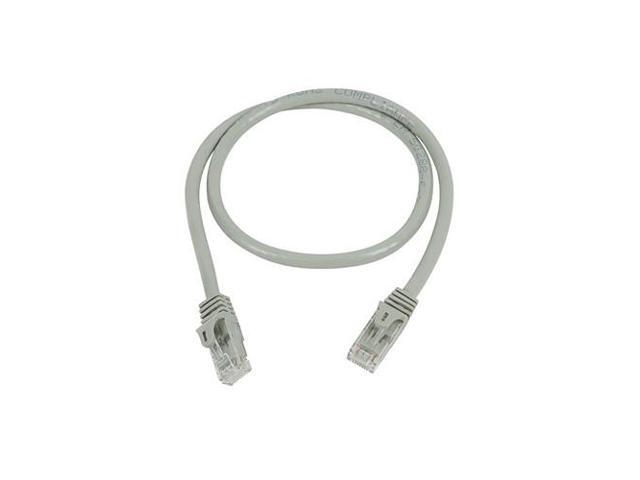 Monoprice Cat5E Ethernet Patch Cable - 1 Feet - Gray Network Internet Cord - Snagless RJ45, Stranded, 350Mhz, Utp, Pure Bare Copper Wire, 24Awg -...