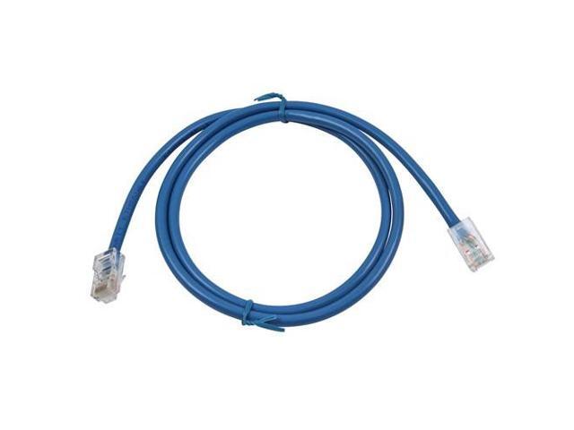 Monoprice Cat5e Ethernet Patch Cable - 1 Feet - Blue, RJ45, Stranded, 350Mhz, UTP, Pure Bare Copper Wire, 24AWG - Zeroboot Series