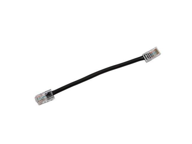 Monoprice Cat5e Ethernet Patch Cable - 0.5 Feet - Black Network Internet Cord - RJ45, Stranded, 350Mhz, UTP, Pure Bare Copper Wire, 24AWG -...