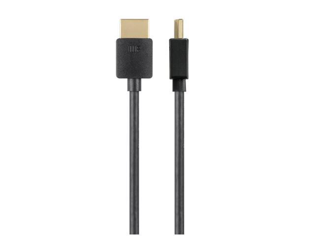 Monoprice HDMI Cable - 4 Feet - Black Certified Premium, High Speed, 4K@60Hz, HDR, 18Gbps, 36AWG, YUV, 4:4:4, Compatible with UHD TV and More -...