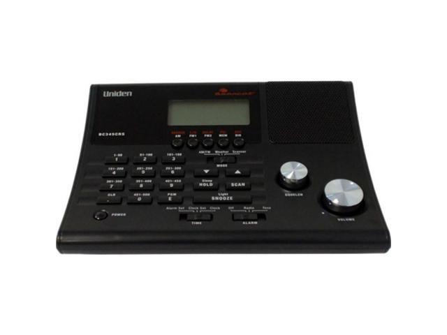 Uniden BC365CRS FM Radio Scanner w/ LCD Display, Clock/Alarm, Weather Alert & Supports 500-Channel