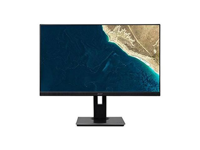 Acer B277U 27' WQHD 2560 x 1440 2K 75Hz 4ms (GTG) 2xHDMI DisplayPort AMD FreeSync USB 3.0 Hub Built-in Speakers Backlit LED IPS Monitor