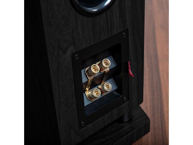 Fluance Reference High Performance 3-Way Floorstanding Loudspeakers with Down-firing 8 Subwoofers for 2-Channel Stereo Listening or Home Theater System - Black Ash/Pair (XL8F) - image 6