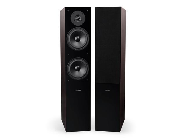 Fluance Elite High Definition Surround Sound Home Theater 7.0 Channel Speaker System including 3-Way Floorstanding Towers Center Channel Surround and Rear Surround Speakers - Walnut (SX70WR) - image 2
