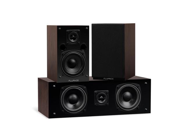 Fluance Elite High Definition Surround Sound Home Theater 7.0 Channel Speaker System including 3-Way Floorstanding Towers Center Channel Surround and Rear Surround Speakers - Walnut (SX70WR) - image 4