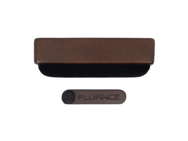 Fluance 2-in-1 Vinyl Record & Stylus Cleaning Kit with Velvet Record Brush and Turntable Stylus Brush - Vinyl Cleaning Kit and Stylus Cleaner Brush.