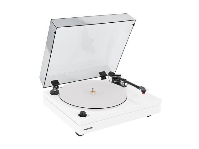 Fluance RT87 Reference High Fidelity Turntable Vinyl Record Player, Dual Plinth Isolation, VTA Adjustable Carbon Fiber Tonearm, AT-VM95ML.