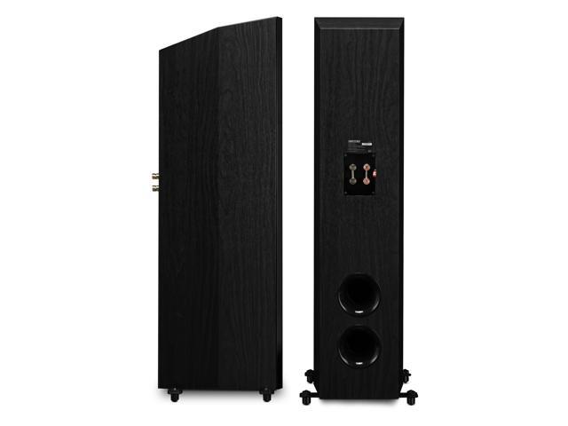 Fluance Signature HiFi Surround Sound Home Theater 7.0 Channel Speaker System including 3-Way Floorstanding Towers Center Channel Surround and Rear Surround Speakers - Black Ash (HF70BR) - image 3