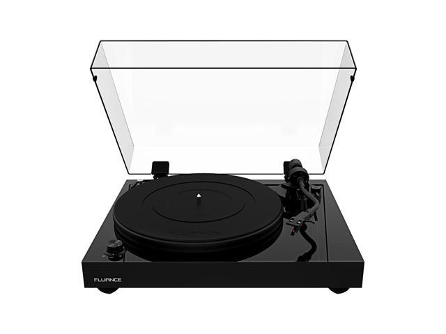 Fluance RT82 Reference High Fidelity Vinyl Turntable Record Player with Ortofon OM10 Cartridge, Speed Control Motor, High Mass MDF Wood Plinth,...