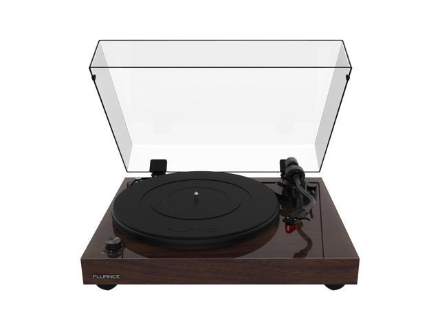 Fluance RT83 Reference High Fidelity Vinyl Turntable Record Player with Ortofon 2M Red Cartridge, Speed Control Motor, High Mass MDF Wood Plinth,...