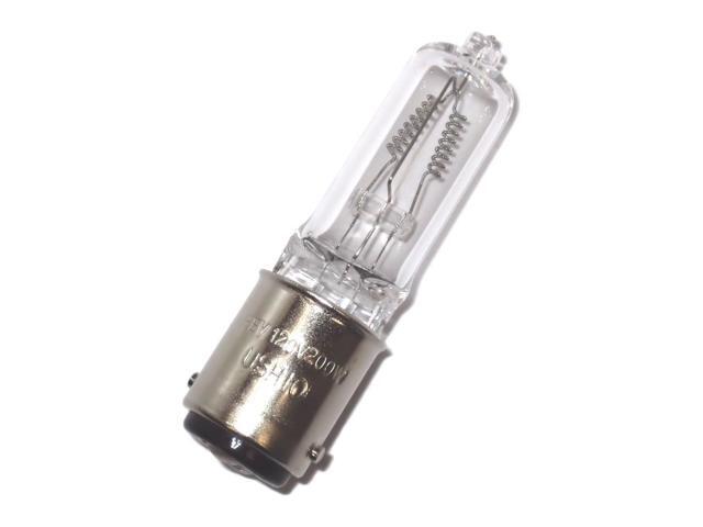 USHIO FEV T4 JCV 200w 120v JCV120v-200w CB2 Ba15d 3200k Halogen Lamp
