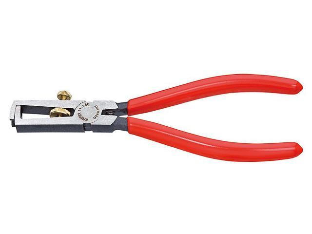 Knipex 11-01-160 6.3' Wire Insulation Strippers - Plastic Grip