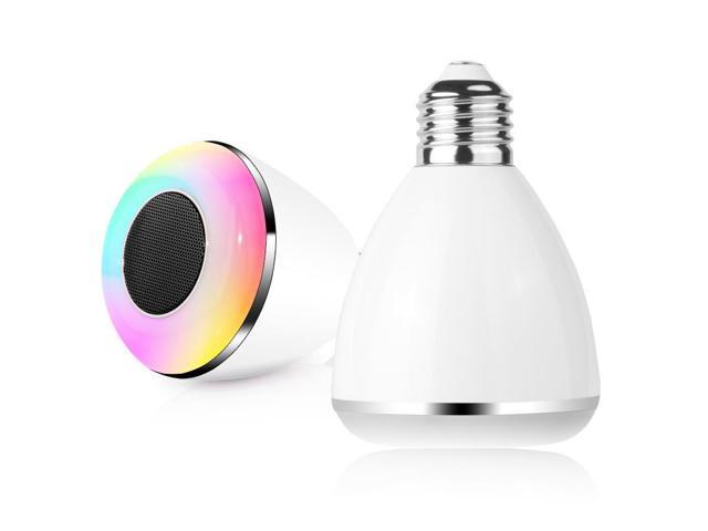 BL08A Smart LED Blub Light Wireless Bluetooth Speaker LED Lights110V-240V E27 3W Lamp Audio for iPhone 5S 5C iPad