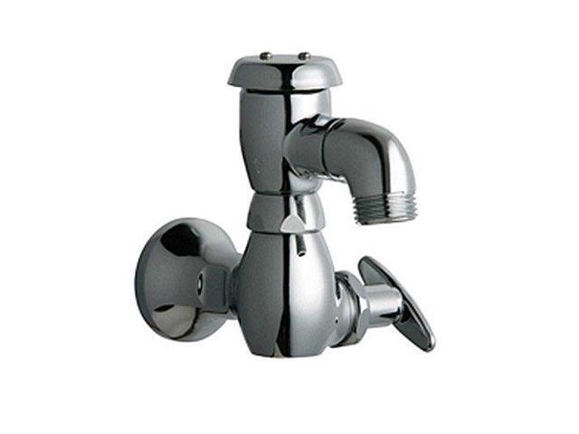CHICAGO FAUCET 952-CP Low Arc Sill Faucet, Single Hole Mount, Polished Chrome 1