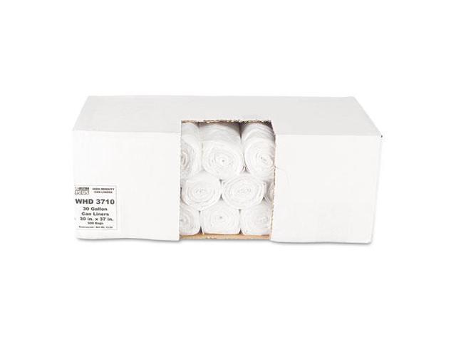 Ultra Plus High Density Can Liners 30gal 10 Microns 30 x 37 Natural 500/Carton