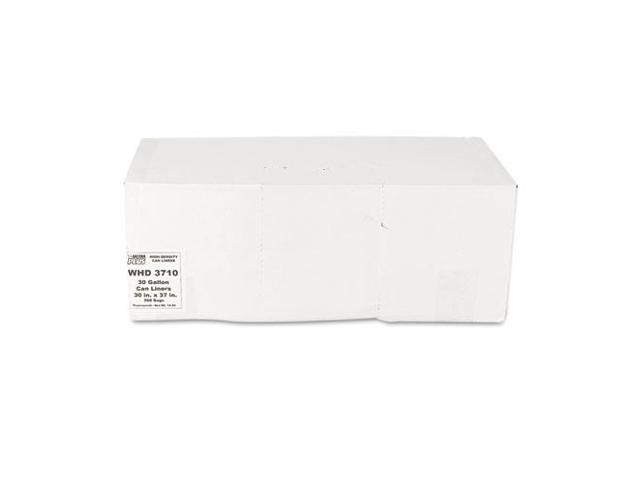 Ultra Plus High Density Can Liners 30gal 10 Microns 30 x 37 Natural 500/Carton