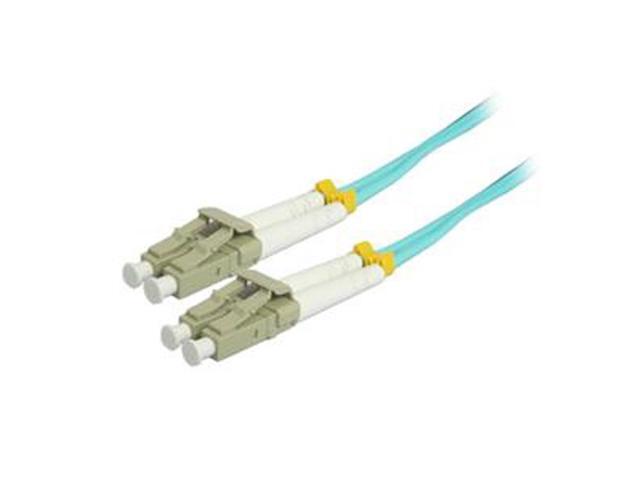 Comprehensive 5M 10Gb LC/LC Duplex 50/125 Multimode Fiber Patch Cable - Aqua
