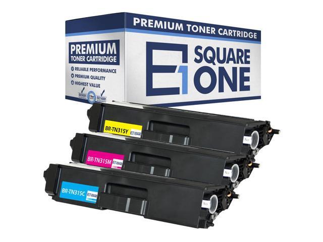 eSquareOne Compatible (High Yield) Toner Cartridge Replacement for Brother TN310C TN310M TN310Y TN315C TN315M TN315Y (Cyan, Magenta, Yellow)