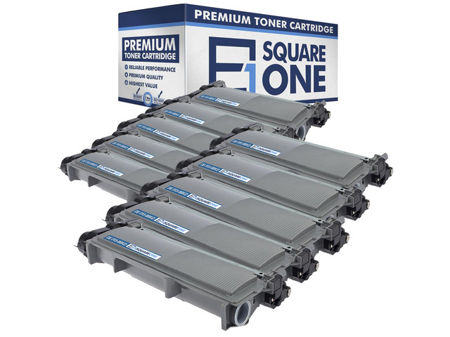 eSquareOne Compatible High Yield Toner Cartridge Replacement for DELL 593-BBKD PVTHG 593-BBKC 2RMPM (Black, 10-Pack)