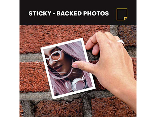 Kodak 3.5x4.25 inch Premium Zink Print Photo Paper (40 Sheets) Compatible with Kodak Smile Classic Instant Camera