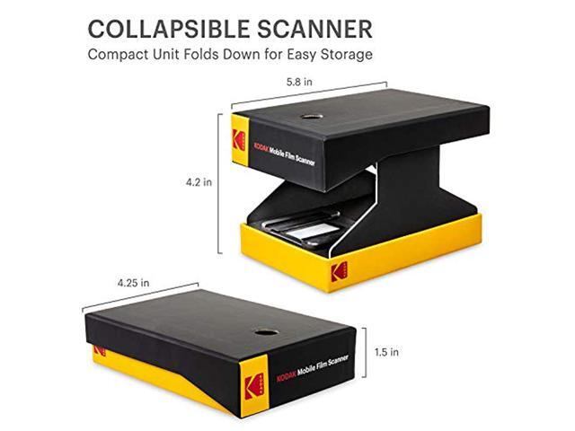 Kodak - Mobile Film & Slide Scanner, Portable Scanner Lets You Scan Old 35mm Films & Slides Photo Using Your Smartphone Camera - Black - image 9