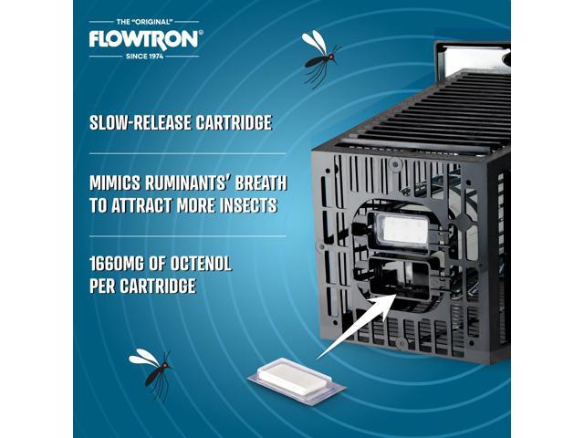 Flowtron MA-1000 Octenol Mosquito Attractant Cartridge, Compatible with BK-15, BK-40, BK-80, MC-9000, FC-8800 - 2 Pack