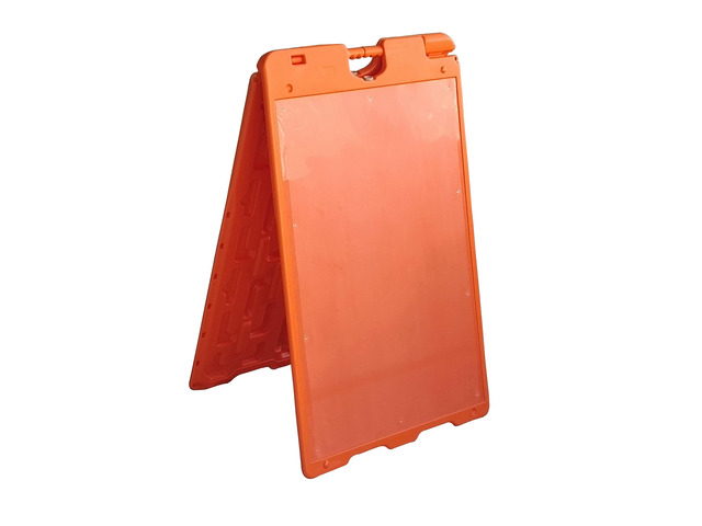 Jumbl Outdoor A-Frame Sandwich Signboard 24 x 36 Display Surface w/PVC Sign Protector & Sand Fill Holes Duel Display Signage Stand for Storefront...