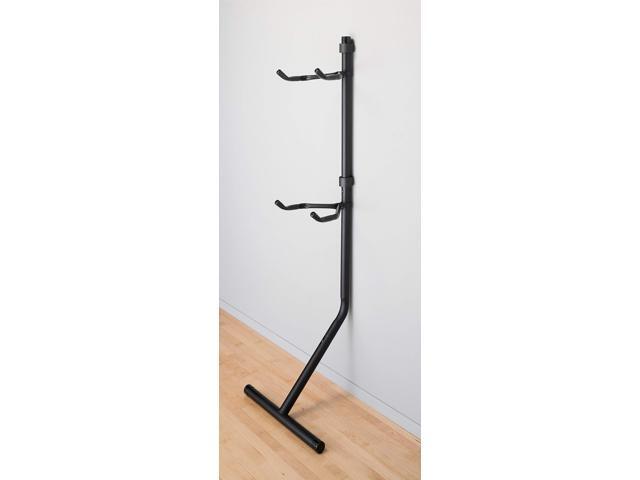 Saris Bike Bunk 2 Bike Storage Gravity Stand No Drilling Required, Adjustable Arms, Floor & Wall Protection, Space-Saving Bike Rack for Home,...