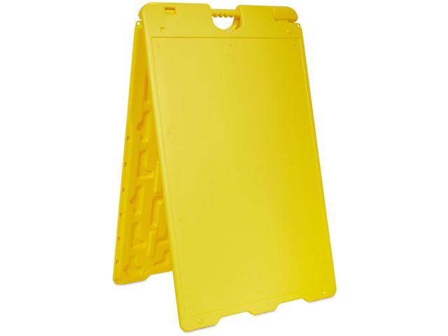 Jumbl Outdoor A-Frame Sandwich Signboard 24 x 36 Display Surface w/PVC Sign Protector & Sand Fill Holes Duel Display Signage Stand for Storefront...